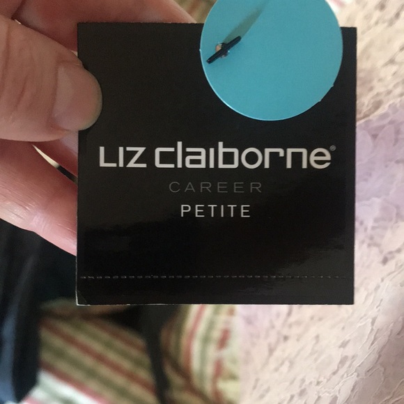 Liz Claiborne Lilac Lace Lined Dressy 👚 Shirt - Picture 6 of 9